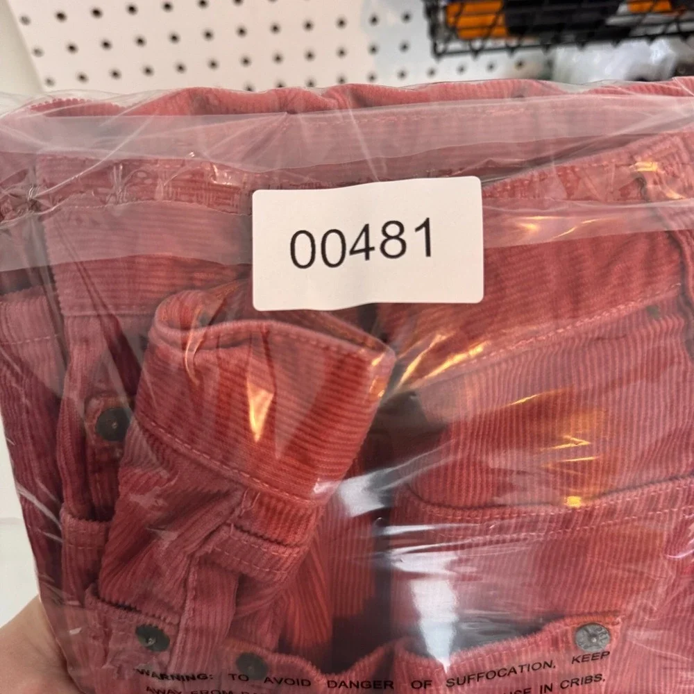 Polo Ralph Lauren‎ Straight Pants Men's 33x32 Red Corduroy 100% Cotton